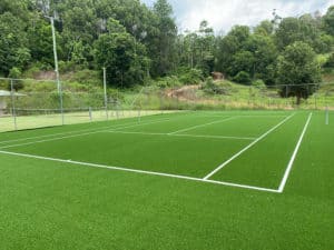 synthetic grass for sport court